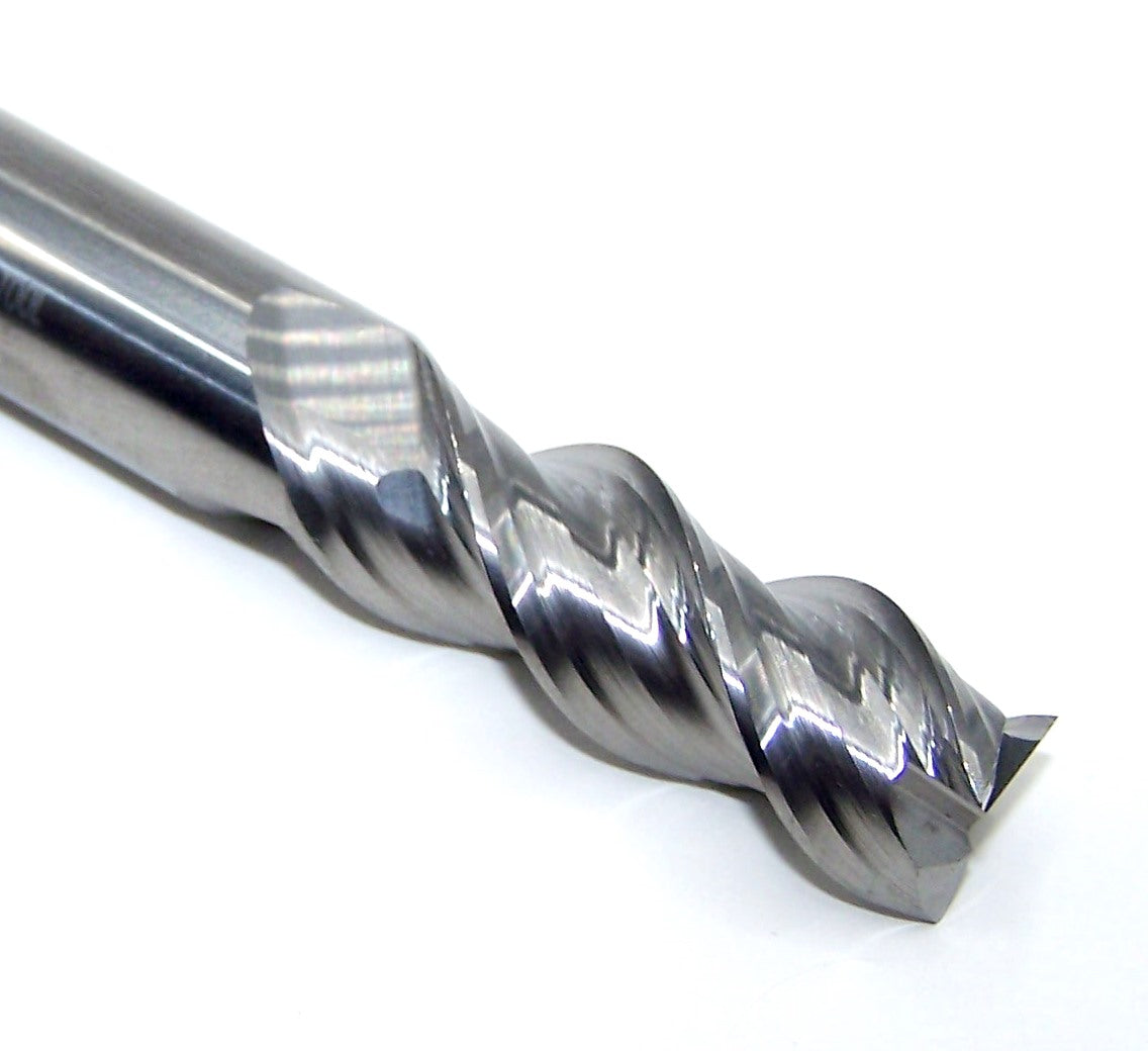 V33220 Destiny Tool 1/2" Carbide 3 Flute End Mill Viper for Aluminum .500" Diameter 1.25" Flute 3.0" OAL .500" Shank