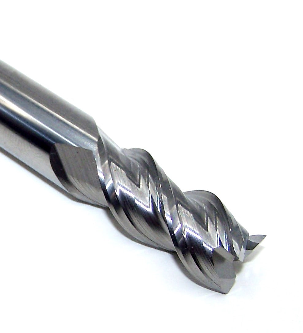 V33216 Destiny Tool 1/2" Carbide 3 Flute End Mill Viper for Aluminum .500" Diameter 1.00" Flute 3.0" OAL .500" Shank