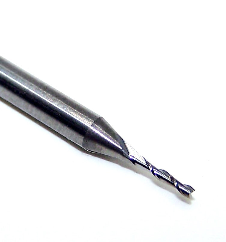 0.0394 CARBIDE END MILL 1.00mm DIA 2 FLUTE FISHTAIL END KYOCERA XHRE-100DDX(50)