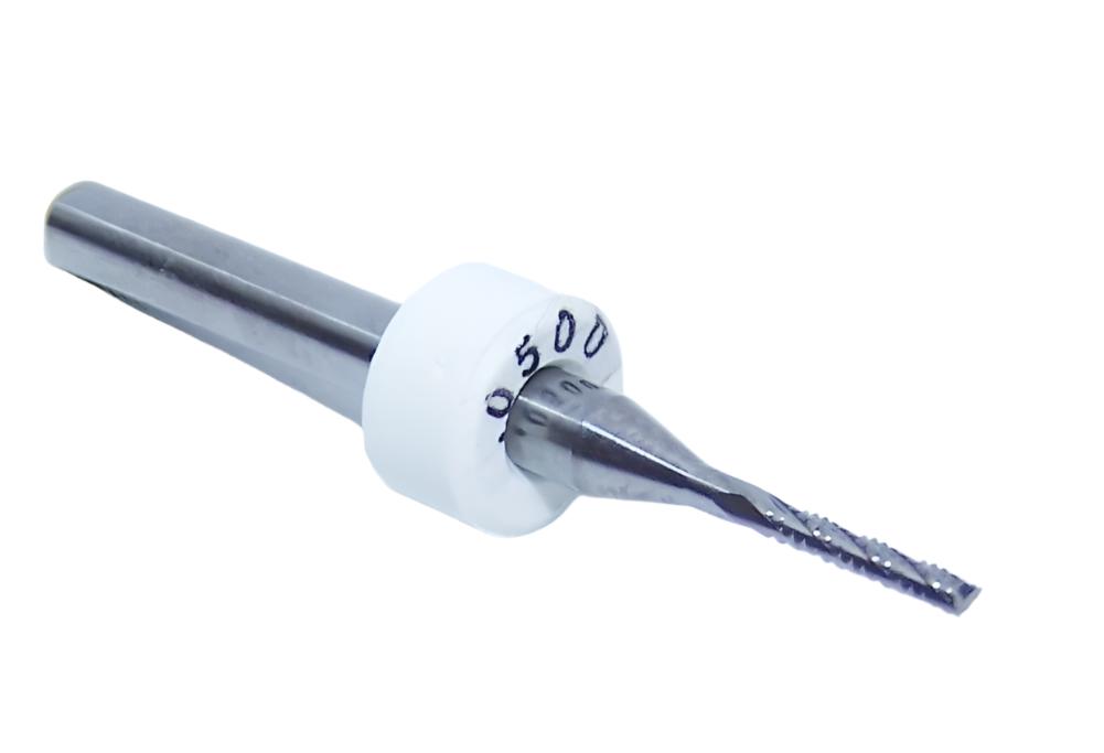 CHIPBREAKER CARBIDE ROUTER BURRS, .050" DIA FT Kyocera PCB 2300.0500.256