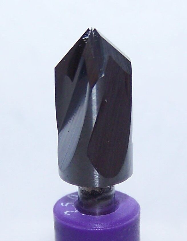 2400.2500.090 Kyocera 90° CARBIDE COUNTERSINK 4 Flute .250" Diameter 1.50" Length .125" Shank