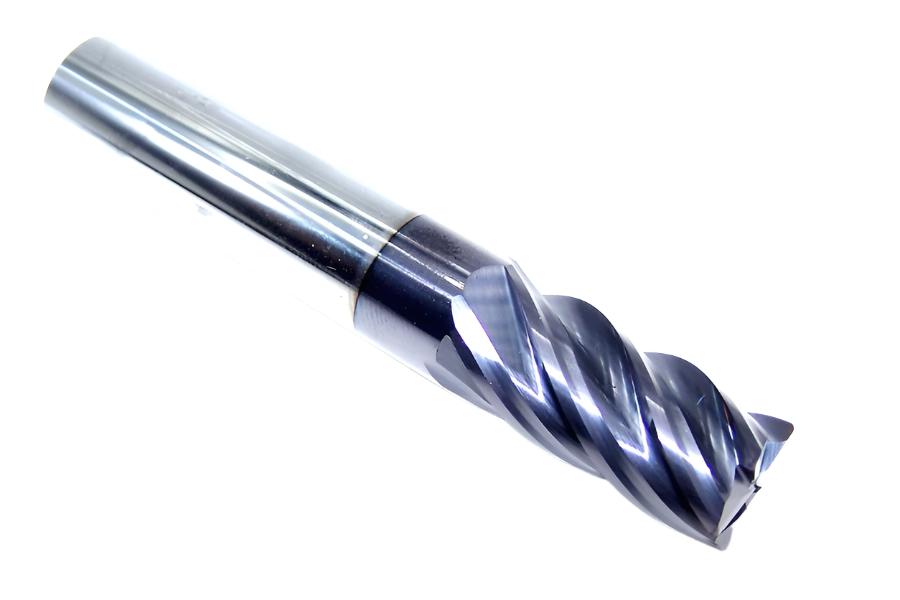 DVH53216RC Destiny Tool 1/2" Carbide 5 Flute End Mill .030" Radius TiAlN .500" Diameter 1.00" Flute 3.00" Length