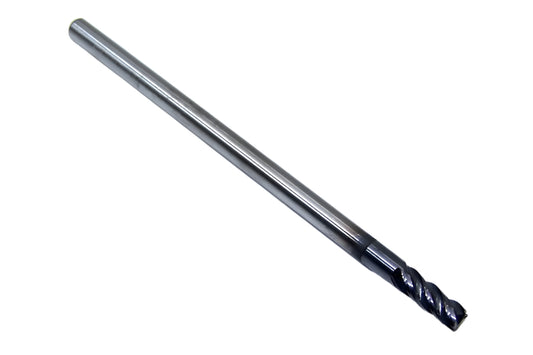HPHV125S4025LR015 KCPM15 Kennametal 1/8" Carbide 4 Flute End Mill .015" End Radius .125" Diameter .250" Flute 2.5" Length .125" Shank 4047696