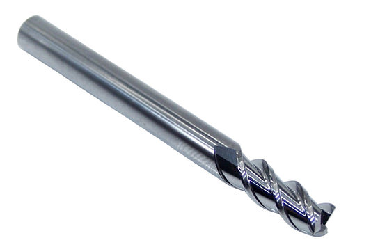 28573 YG1 1/4" Carbide 3 Flute End Mill ALU-POWER SQ for Aluminum .250" Diameter 625" Flute 2.50" OAL .250" Shank