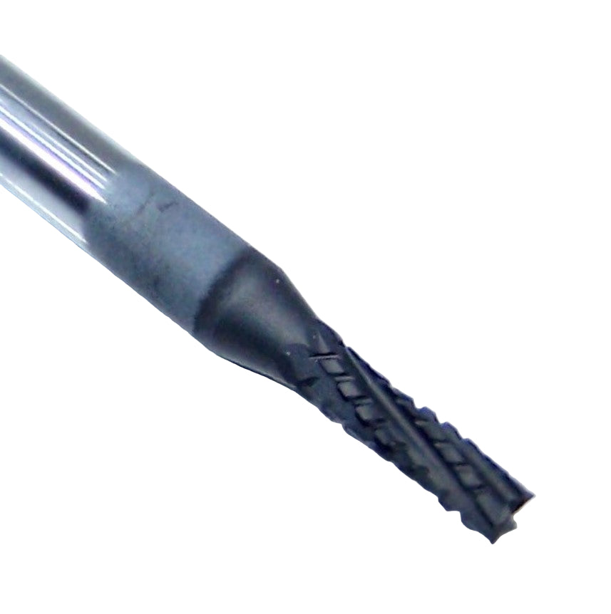 83070 Kyocera SGS 2.00mm Carbide CFRP 5 Flute Router Square End Diamond Coated 0.0787" Diameter .2362" Flute 1.50" Length 0.1181" Shank