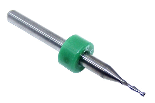 KTTSUAI039417503R Kemmer 1.00mm Carbide 2 Flute End Mill PCB .0394" Diameter .175" Flute 1.50" Length .125" Shank