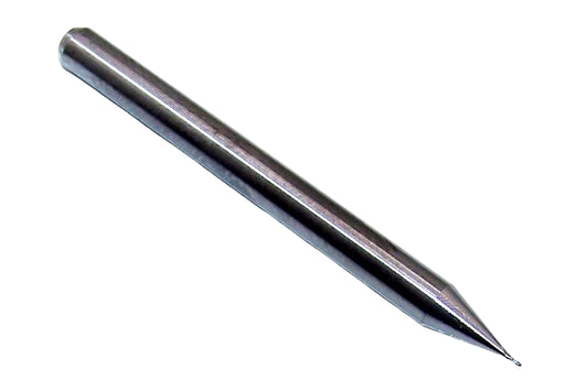 00448 Kyocera SGS .0100" Carbide 2 Flute Ball End Mill .0100" Diameter .030" Flute 1.5" Length .125" Shank
