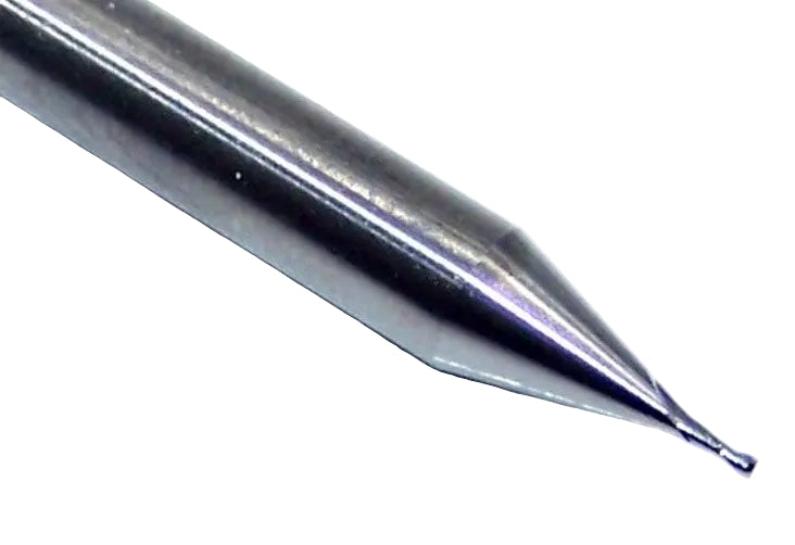 01825 Kyocera SGS 0.40mm Carbide Micro End Mill .0157" Diameter .0472" Flute 1.50" Length .1181" Shank