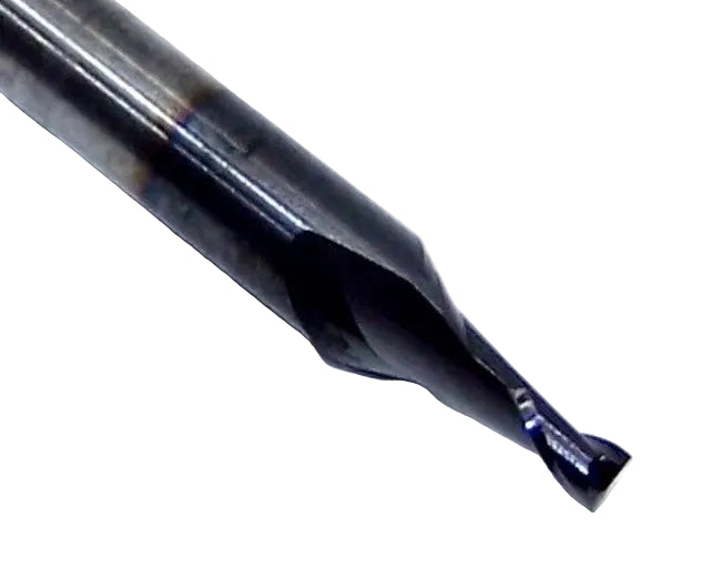 02863 Kyocera SGS 1.40mm Carbide Micro End Mill AlTiN Coated .0551" Diameter .0827" Flute 1.50" Length .1181" Shank