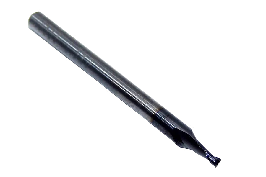 02863 Kyocera SGS 1.40mm Carbide Micro End Mill AlTiN Coated .0551" Diameter .0827" Flute 1.50" Length .1181" Shank