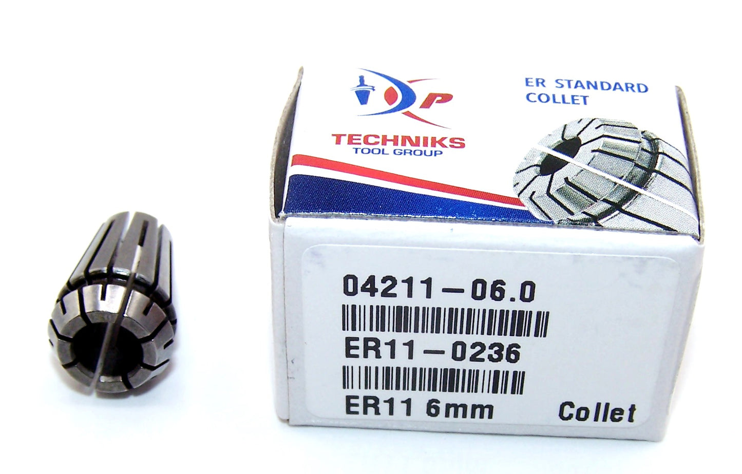 04211-06.0 Techniks ER11 6.0mm Precision Spring Collet