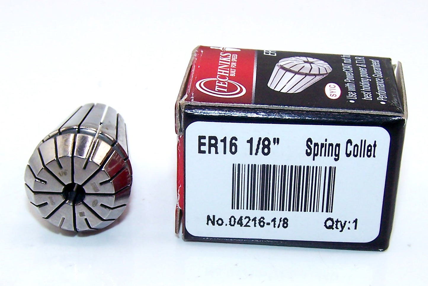 04216-1/8 Techniks ER16 1/8" Precision Spring Collet