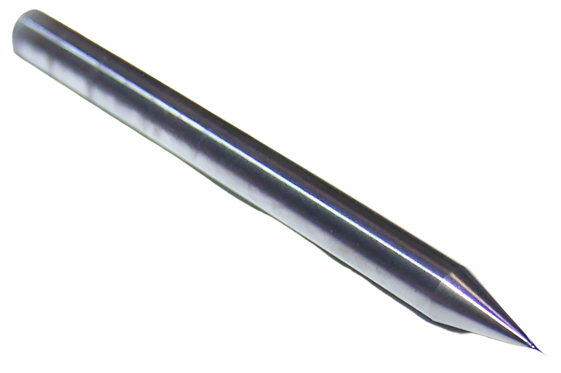 05002 Kyocera SGS 0.10mm Carbide Micro End Mill .0039" Diameter .0059" Flute 1.50" Length .1181" Shank