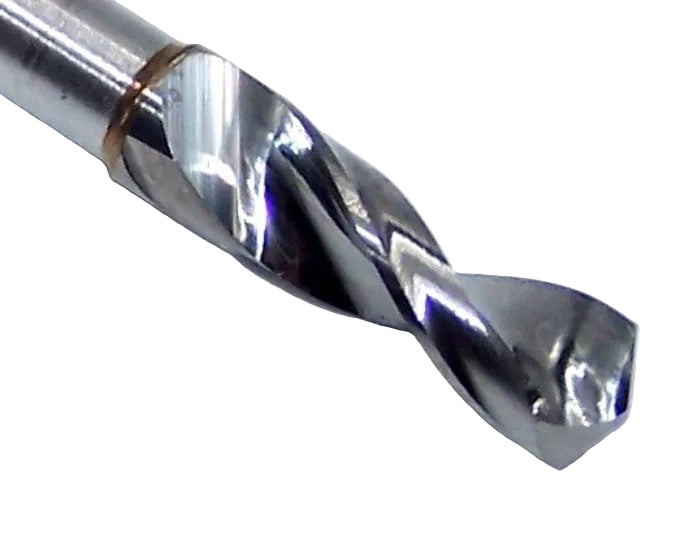 06083 Kyocera SGS #27 Carbide Drill 2 FLUTE .1440" Diameter .500" Flute 1.50" Length .125" Shank 130° Point