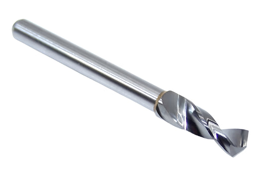 06094 Kyocera SGS 5/32" Carbide Drill 2 FLUTE .1562" Diameter .500" Flute 1.50" Length .125" Shank 130° Point