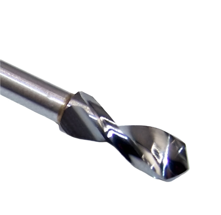 06108 Kyocera SGS 11/64" Carbide Drill 2 FLUTE .1719" Diameter .500" Flute 1.50" Length .125" Shank 130° Point