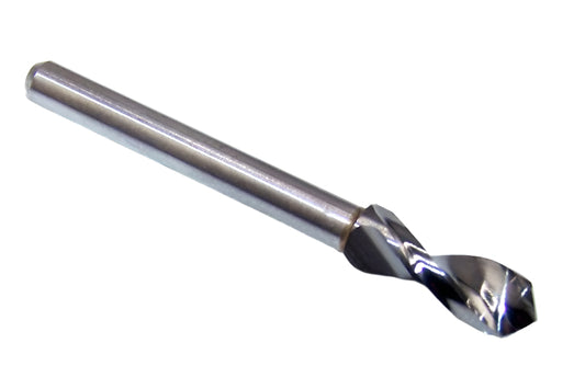 06108 Kyocera SGS 11/64" Carbide Drill 2 FLUTE .1719" Diameter .500" Flute 1.50" Length .125" Shank 130° Point