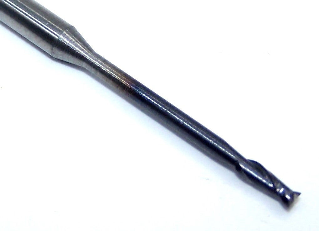 03442 Kyocera SGS .0700" Carbide 2 Flute End Mill SQ .840" Reach AlTiN Coated .0700" Diameter .210" Flute 2.00" Length .125" Shank