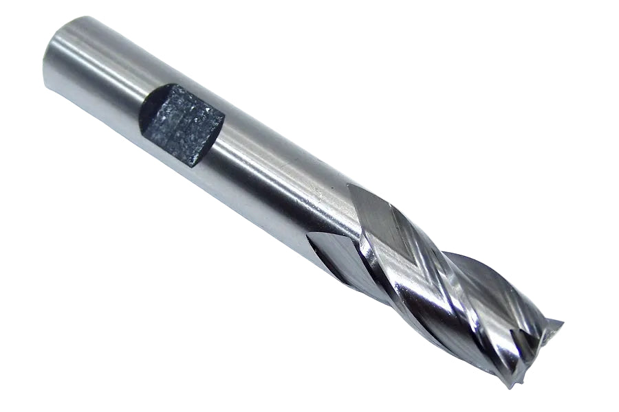 07055 YG1 3/8" HSS 4 Flute End Mill  .375" Diameter 0.750" Flute 2.50" Length .375" Shank