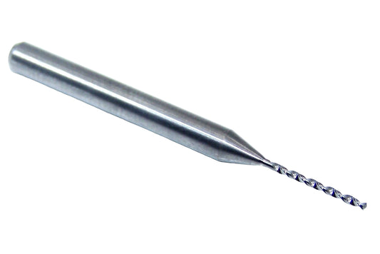 07307 Kyocera SGS 1/32" Carbide Drill 2 FLUTE 0.0312" Diameter .400" Flute 1.50" Length .125" Shank 130° Point