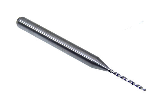 07312 Kyocera SGS #65 Carbide Drill 2 FLUTE 0.0350" Diameter .400" Flute 1.50" Length .125" Shank 130° Point