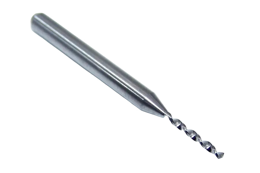 07328 Kyocera SGS #56 Carbide Drill 2 Flute 0.0465" Diameter .400" Flute 1.50" Length .125" Shank 130° Point