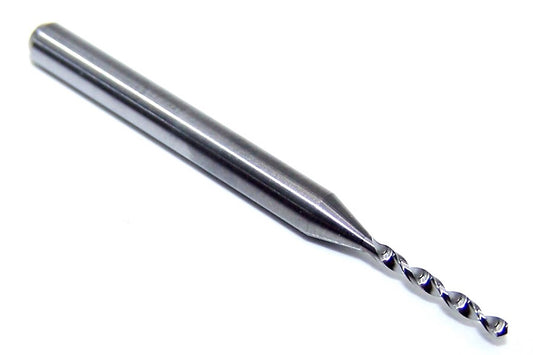 07329 Kyocera SGS 3/64" Carbide Drill 2 FLUTE 0.0469" Diameter .400" Flute 1.50" Length .125" Shank 130° Point