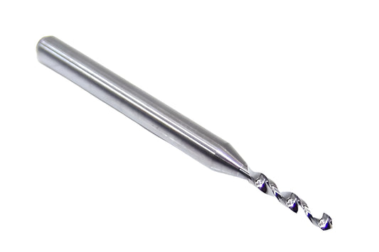 07341 Kyocera SGS 1/16" Carbide Drill 2 FLUTE 0.0625" Diameter .400" Flute 1.50" Length .125" Shank 130° Point