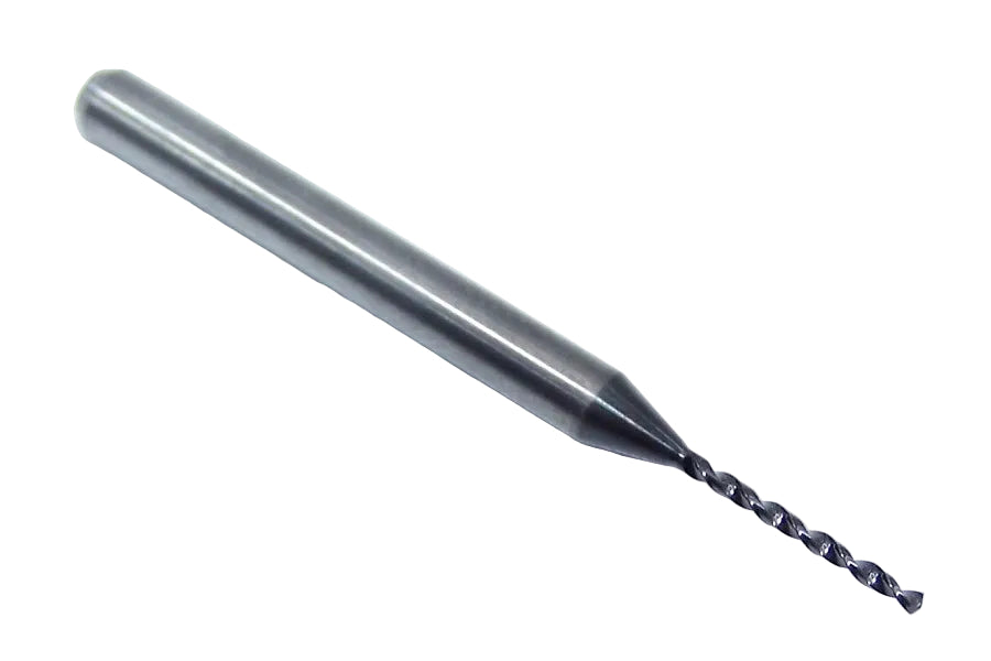 07466 SGS 0.88mm Carbide 2 Flute Drill PCB Type AlTiN Coated 0.0346" Diameter .402" Flute 1.50" Length .118 Shank 130° Point M226