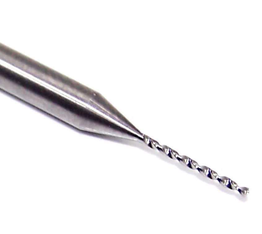 07787 SGS 0.68mm Carbide Drill 2 Flute 0.0268" Diameter .339" Flute 1.50" Length .118 Shank 130° Point M226