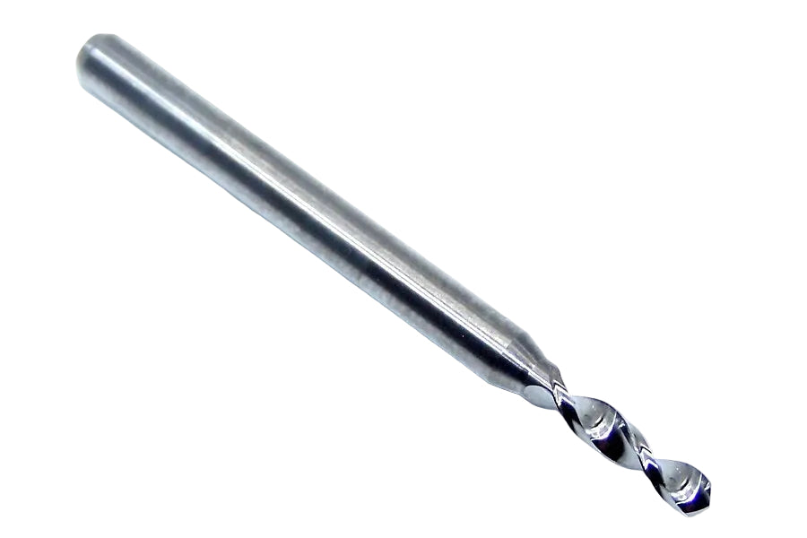 07961 SGS 2.14mm Carbide Drill 2 Flute Long Flute 0.0843" Diameter .400" Flute 1.50" Length .118 Shank 130° Point M226