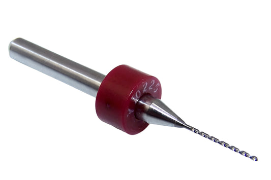 100.0225.360 Kyocera #74 Carbide 2 Flute Drill PCB Type .0225" Diameter .360" Flute 1.50" Length .125" Shank