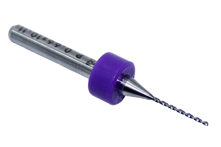100.0260.400 Kyocera #71 Carbide 2 Flute Drill .0260" Diameter .400" Flute 1.50" Length .125" Shank
