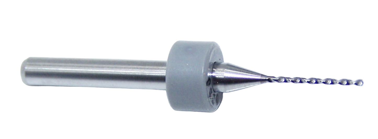 100.0280.400 Kyocera #70 Carbide 2 Flute Drill PCB Type .0280" Diameter .400" Flute 1.50" Length .125" Shank