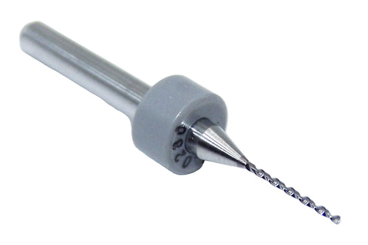 100.0280.400 Kyocera #70 Carbide 2 Flute Drill PCB Type .0280" Diameter .400" Flute 1.50" Length .125" Shank