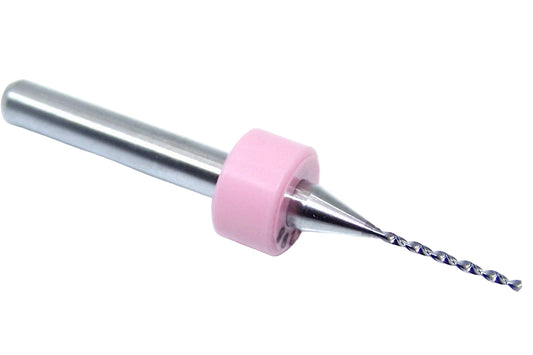100.0295.400 Kyocera 0.75mm Carbide 2 Flute Drill PCB Type .0295" Diameter .400" Flute 1.50" Length .125" Shank