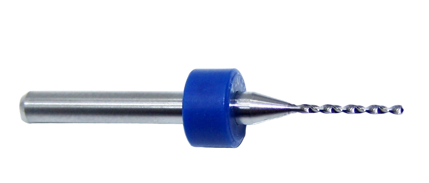 100.0360.400 Kyocera #64 Carbide 2 Flute Drill PCB Type .0360" Diameter .400" Flute 1.50" Length .125" Shank 130° Point