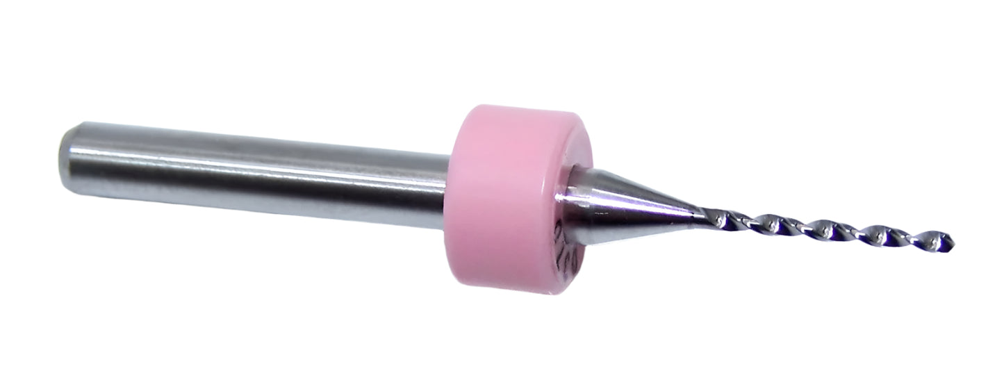 100.0370.400 Kyocera #63 Carbide 2 Flute Drill PCB Type .0370" Diameter .400" Flute 1.50" Length .125" Shank