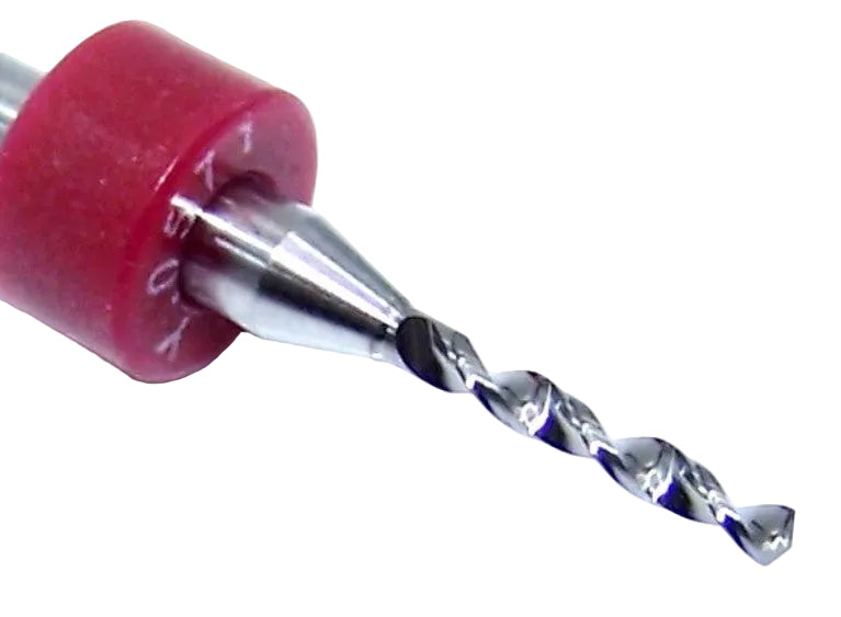 100.0571.400 Kyocera 1.45mm Carbide 2 Flute Drill PCB Type .0571" Diameter .400" Flute 1.50" Length .125" Length 130° Point