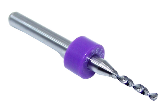 0.0630" CARBIDE PCB DRILL 2 FLUTE 1.60mm DIA - KYOCERA PCB 100.0630.400