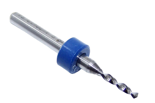 100.0669.400 Kyocera 1.70mm Carbide 2 Flute Drill PCB Type .0669" Diameter .400" Flute 1.50" Length .125" Shank with rings