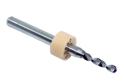 100.0807.400 Kyocera 2.05mm Carbide 2 Flute Drill PCB Type .0807" Diameter .400" Flute 1.50" Length .125" Shank