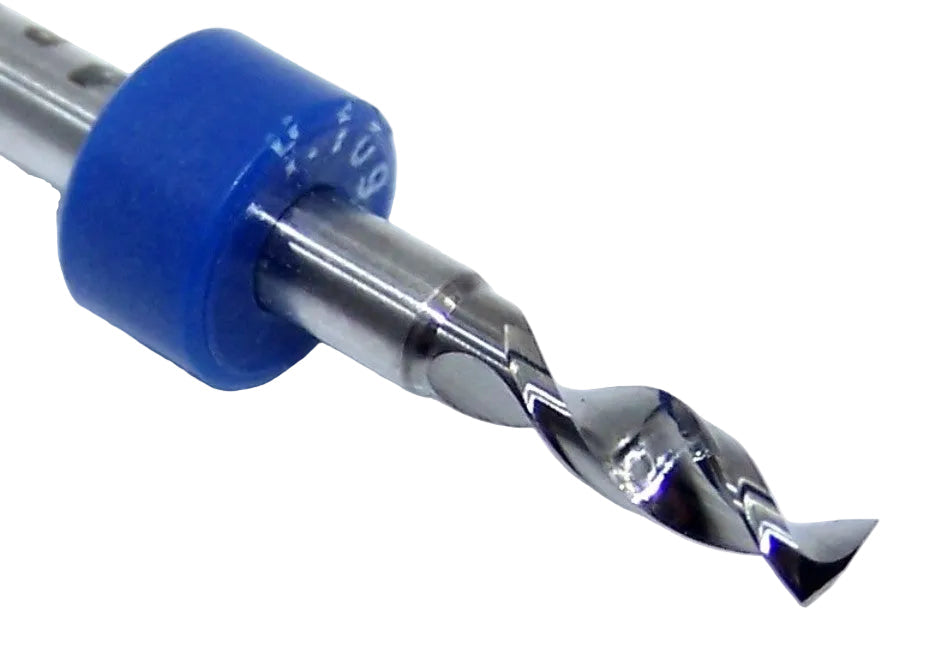 100.1094.400 Kyocera 7/64" Carbide PCB Drill .1094" Diameter .400" Flute 1.50" Length .125" Shank 165° Point