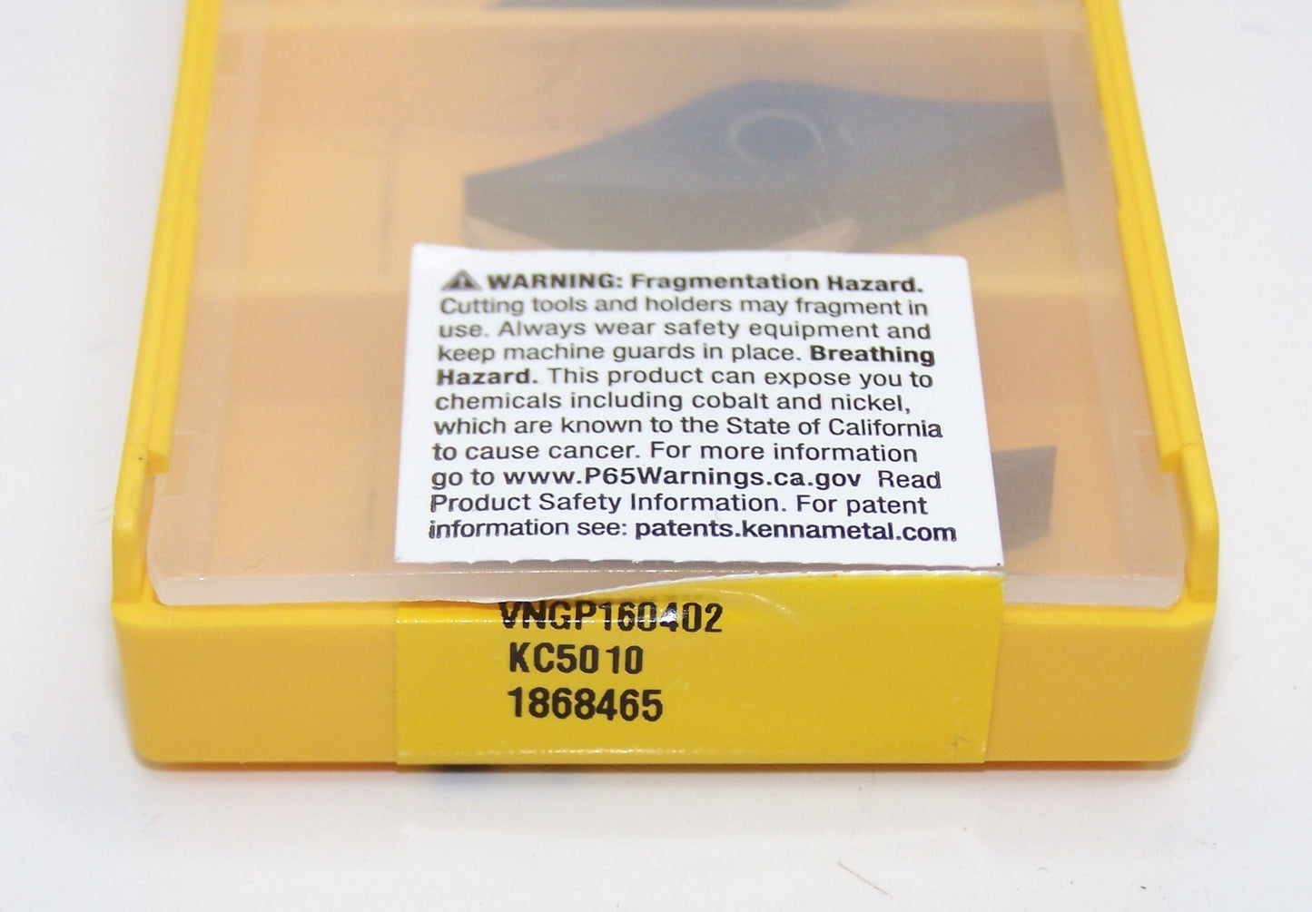 VNGP3305 KC5010 Kennametal Turning Insert - 1868465 - Pack of 5