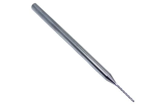 P3B00312X_1 Kyocera SGS 0.0312" Carbide 3 Flute End Mill Extended Flute Ball End 0.0312" Diameter 0.375" Flute 2.5" Length 0.125" Shank