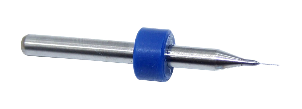430.0051.098 Kyocera 0.13mm Carbide 2 Flute Drill PCB Undercut Hybrid .0051" Diameter .098" Flute 1.50" Length .125" Shank