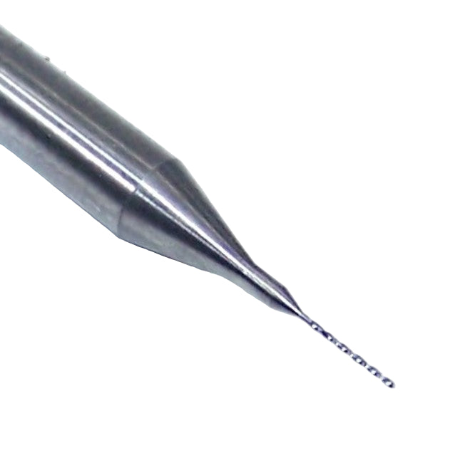 105-0091.150 Kyocera #89 Carbide 0.0091" Diameter 0.150" Flute 1.50" Length 0.125" Shank 118° Point