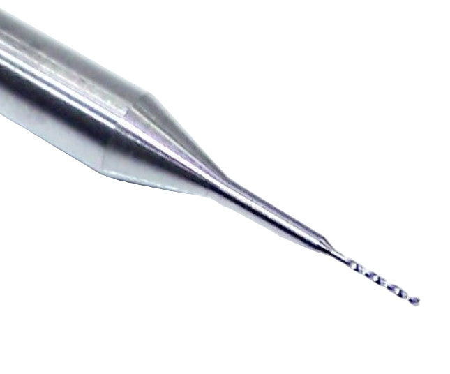 105-0120.120A1 Kyocera #83 Carbide 0.0120" Diameter 0.120" Flute 1.5" Length 0.125" Shank 118° Point