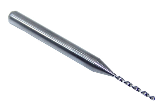 105-0350.400 Kyocera #65 Carbide 0.0350" Diameter 0.400" Flute 1.50" Length 0.125" Shank 130° Point