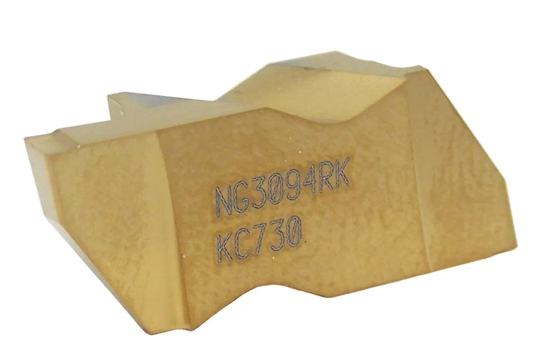 NG3094RK KC730 Kennametal Top Notch Grooving Insert Right Hand Long Reach .094" Width Size 3 - 1114321 - Pack of 5
